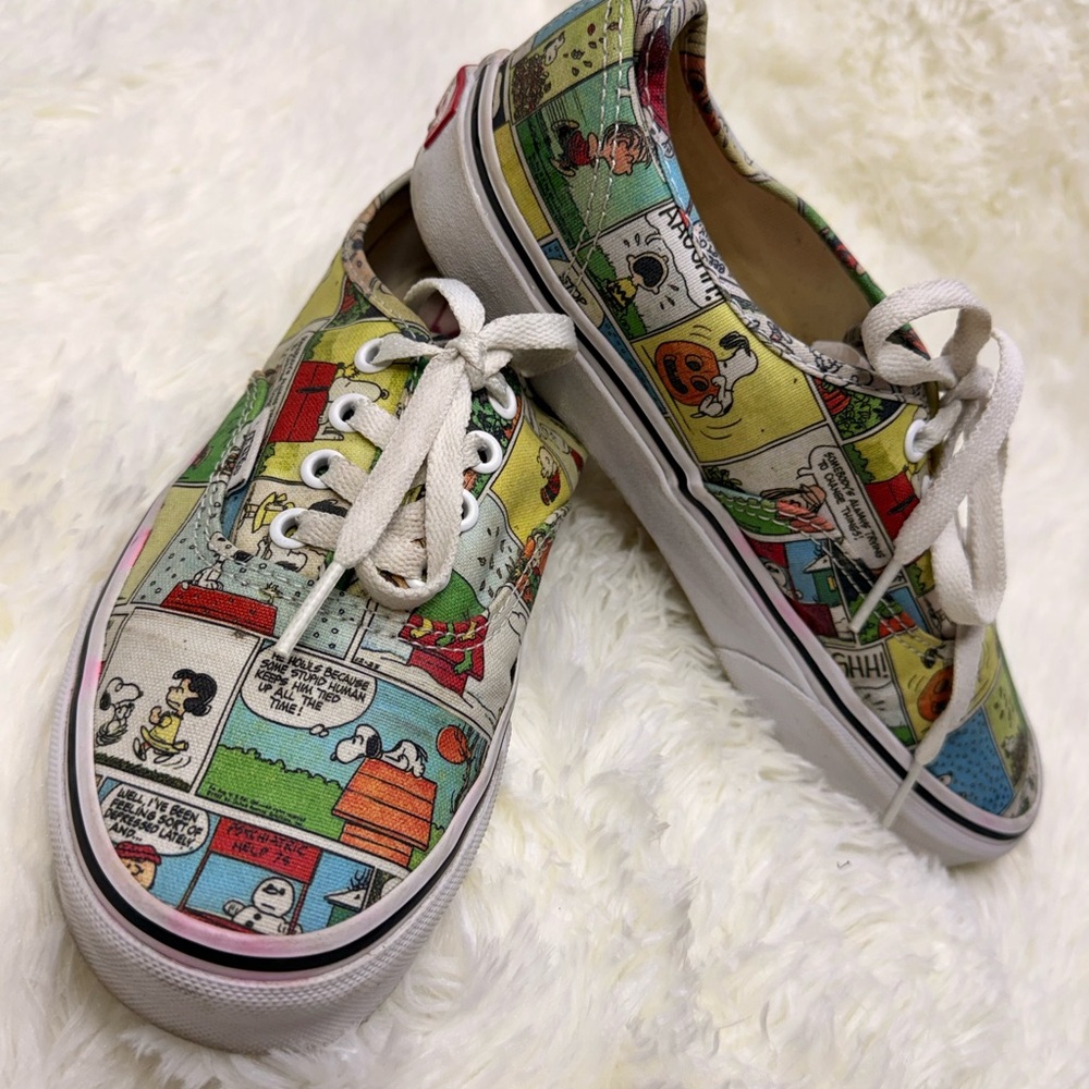 Vans x Snoopy Authentic Size M5 W6.5